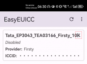 安卓eSTK安装Firsty eSIM全程记录 安卓eSTK安装Firsty eSIM全程记录