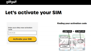 英国实体 SIM 卡 giffgaff 申请、激活和使用教程 英国实体 SIM 卡 giffgaff 申请、激活和使用教程